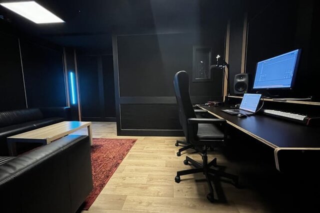 grand studio d'enregistrement et de production en belgique