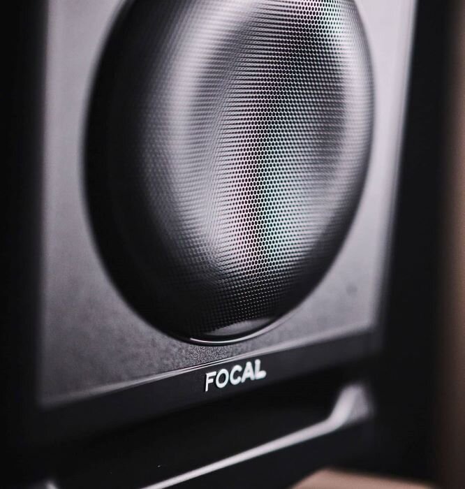 Focal Alpha 65 EVO monitors in opnamestudio 